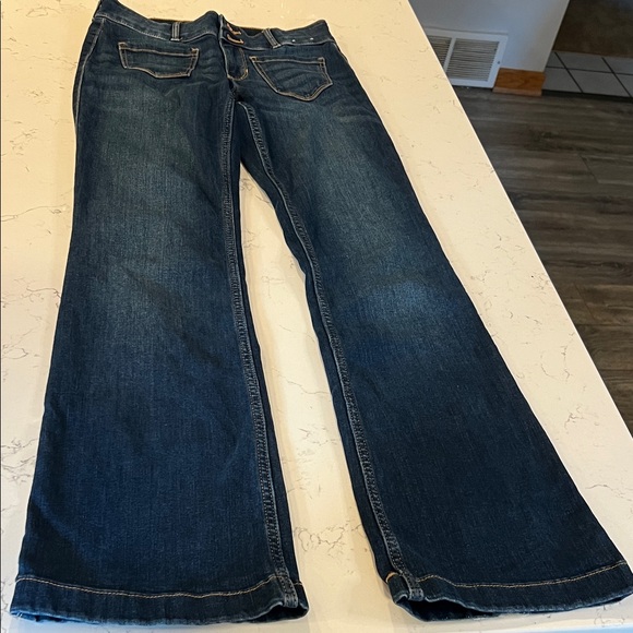 Abercrombie Kids Dark Blue Flare Jeans - Picture 1 of 4